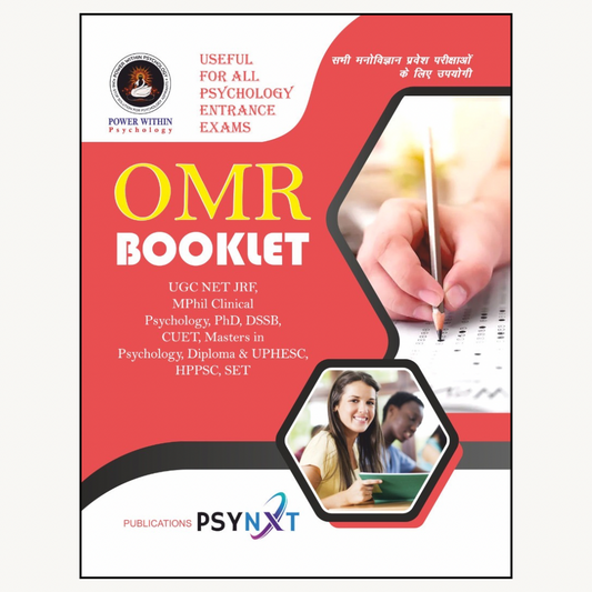 PWP Premium OMR Answer Sheets - 5 Booklets Set