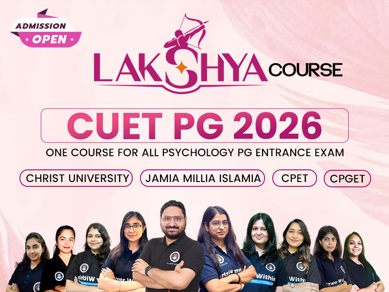 LAKSHAYA Course - CUET (PG) 2026 - PG Psychology Integrated Course