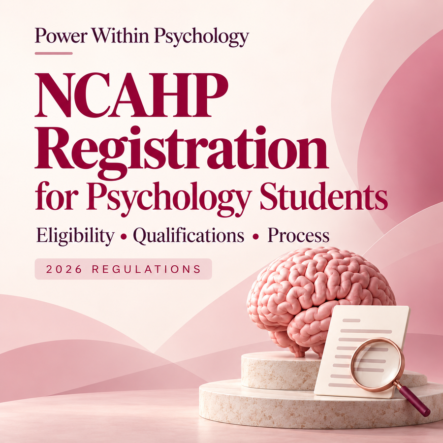 NCAHP Registration 2027: Psychology Eligibility Explained