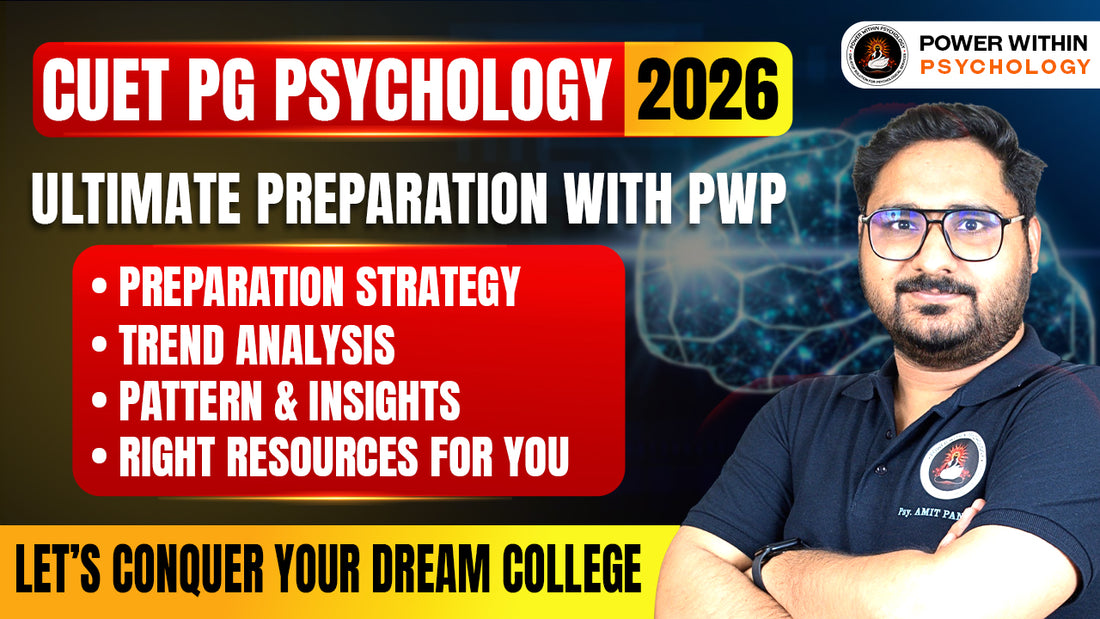 PWP NTA CUET PG Psychology Achievers Test Series | 20 Mock Test Papers ...