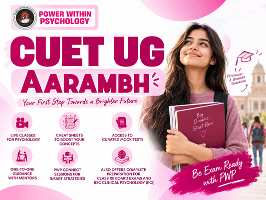 CUET (UG) 2027 - AARAMBH Course | Complete Syllabus Coverage for Bachelors in Psychology
