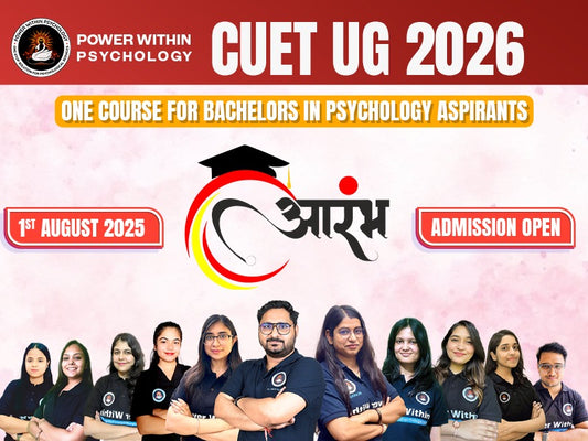 CUET (UG) 2026 - Complete Syllabus Coverage for Bachelors in Psychology