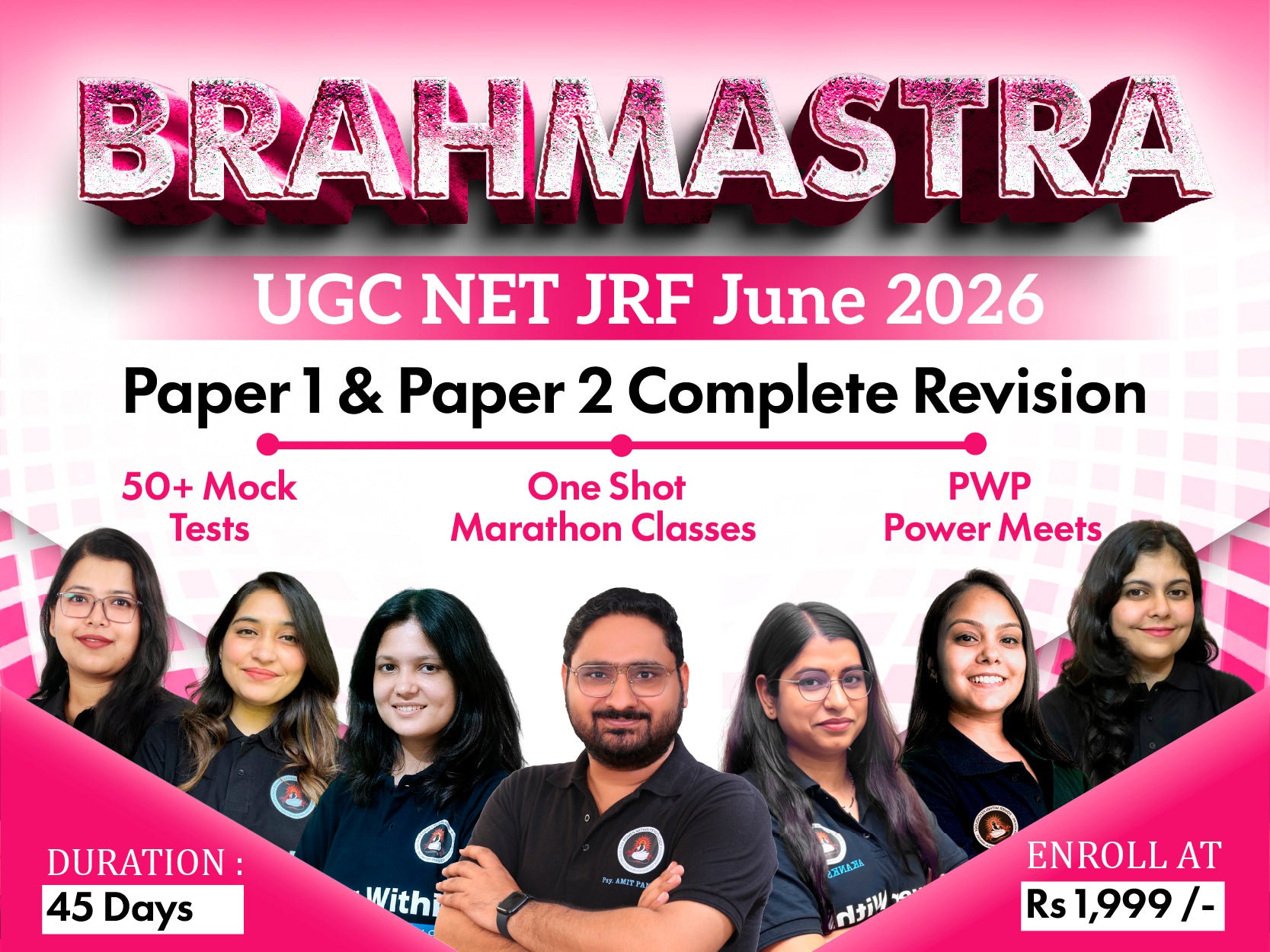Brahmastra Batch for UGC NET JRF June 2026 - Paper 1 & Paper 2 Complete Revision