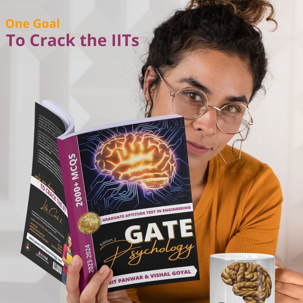 GATE Psychology Entrance Exam Preparation Book - Masters & PhD in IITs / NITs / IISCs - New & Updated Edition 2, 2024 (with 2000 MCQs Questions Bank included)