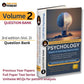 CUET PG Psychology by PSYNXT - Masters MSc MA Psychology Entrance Exam Preparation Book with MCQ Questions Bank - (2 Books Set) - Edition 3, 2024